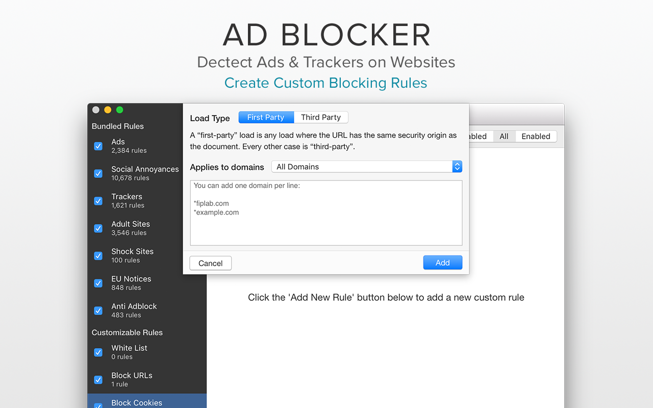 I dunno about an ad blocker for mac